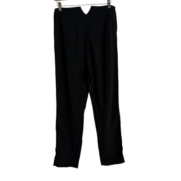 Zimmermann Stovepipe Black Crepe Trouser Dress Pants Size Medium - Picture 10 of 13
